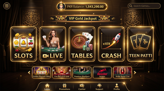 Main screen of h2game casino page for PK players - 4